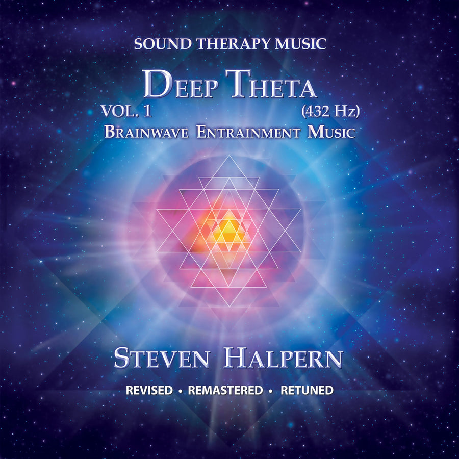 Deep Theta Vol. 1 (432 Hz) — revised, remastered and retuned cover