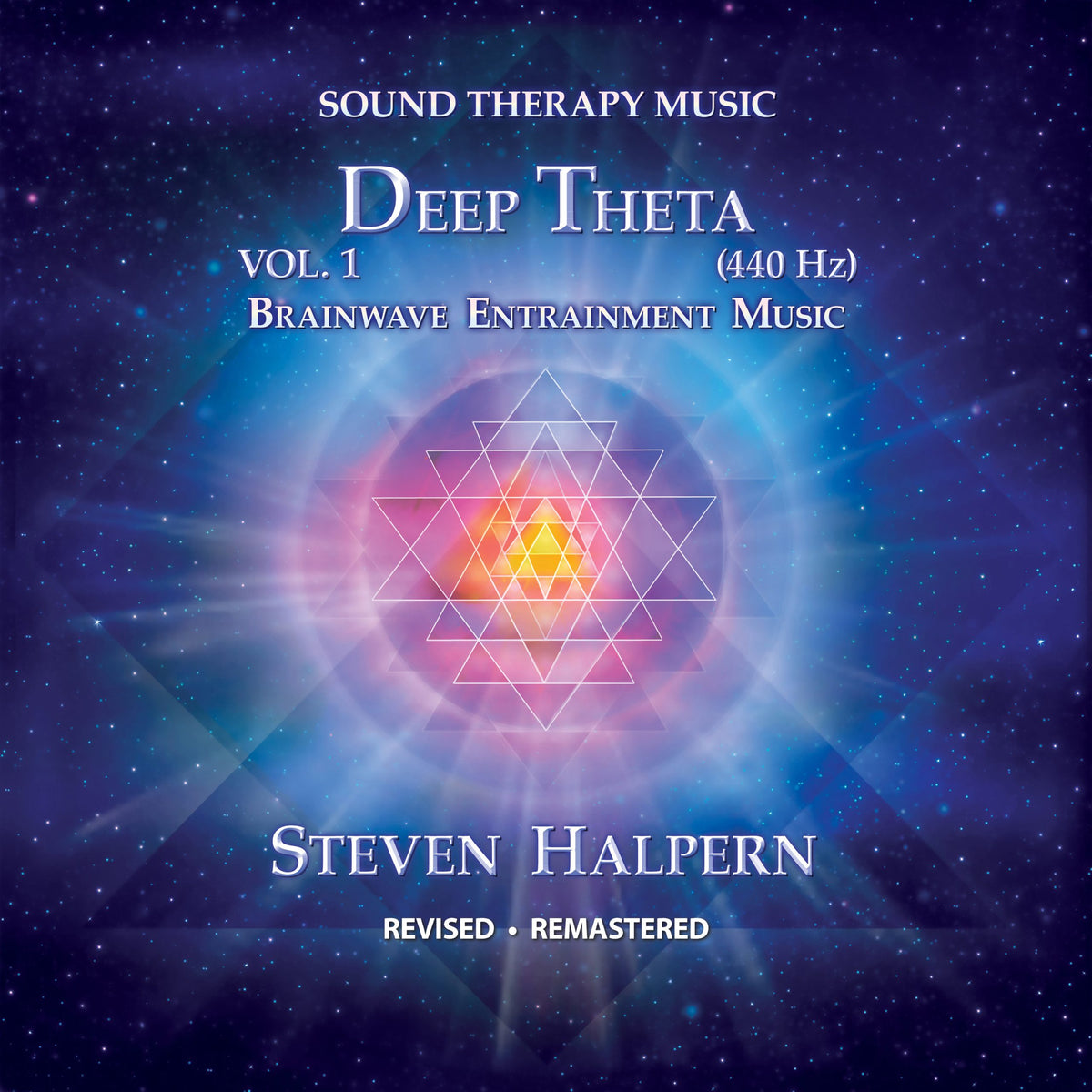Deep Theta Vol. 1 (440 Hz) — revised and remastered cover